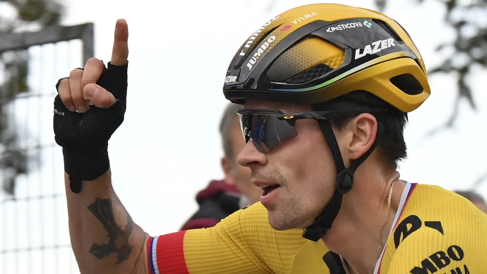 Z víťazstva v piatej etape Tirreno Adriatico sa radoval Slovinec Primož Roglič.